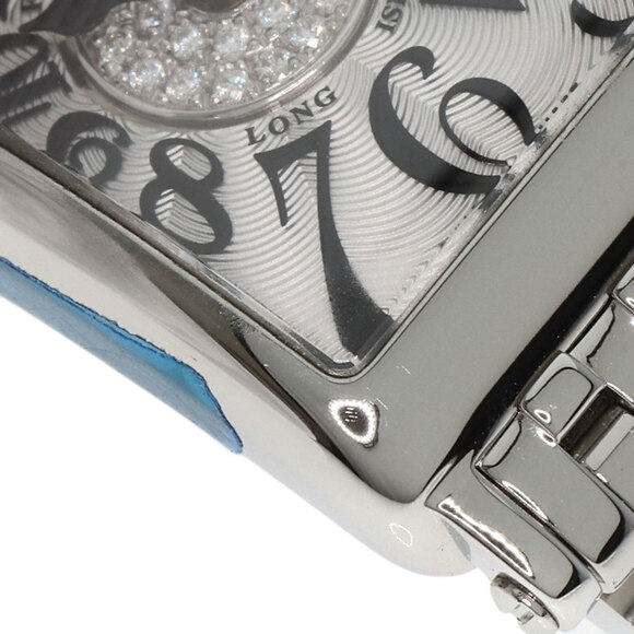 Franck Muller 802QZCD1P Long Island Petite Watch, Stainless Steel/SS, Women's - Picture 10 of 16